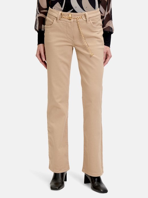 Damen Flared Cut-Jeans