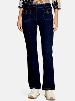 Damen Flared Cut-Jeans