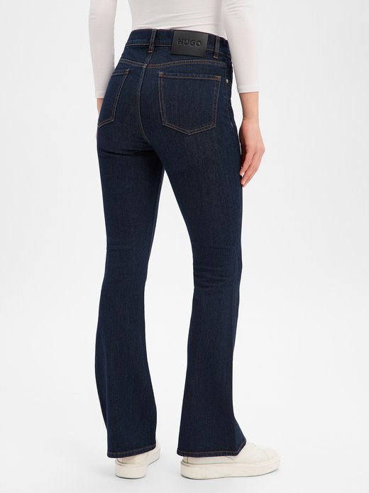 Damen Flared Jeans - Geflare