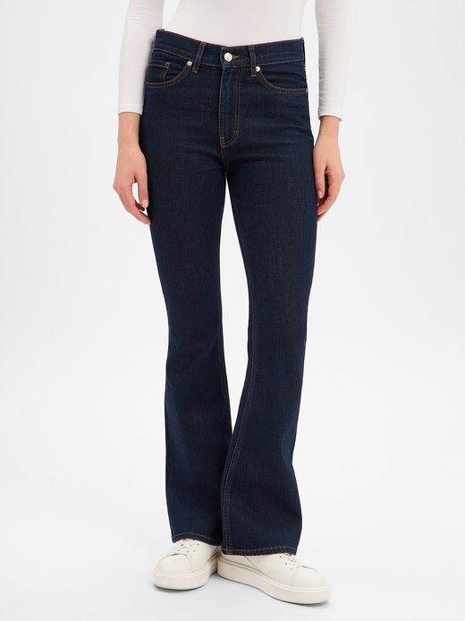 Damen Flared Jeans - Geflare