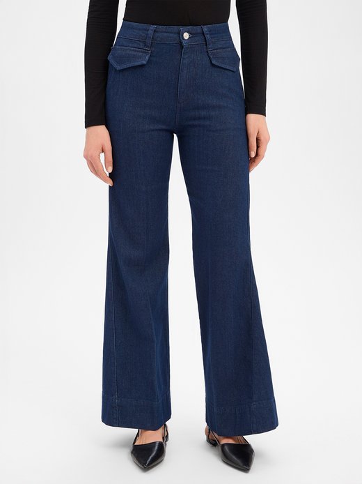 Damen Flared Jeans - Rosalya