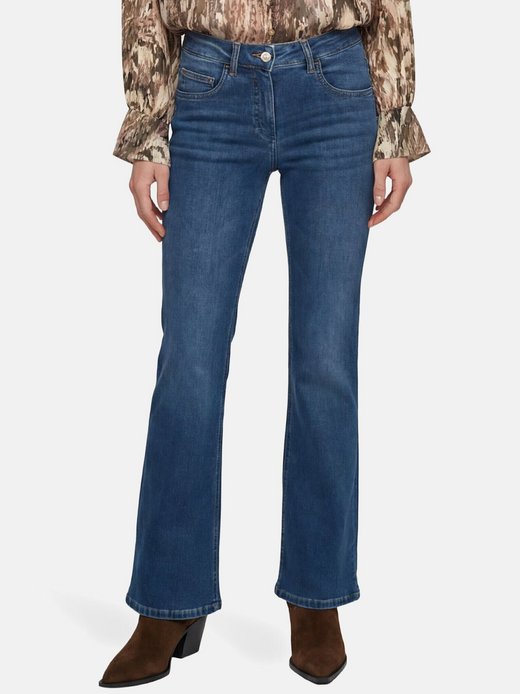 Damen Flared Jeans