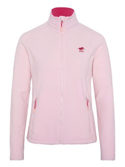 Artikelbild Damen Fleece-Jacke von Polo Sylt in rosa pink uni