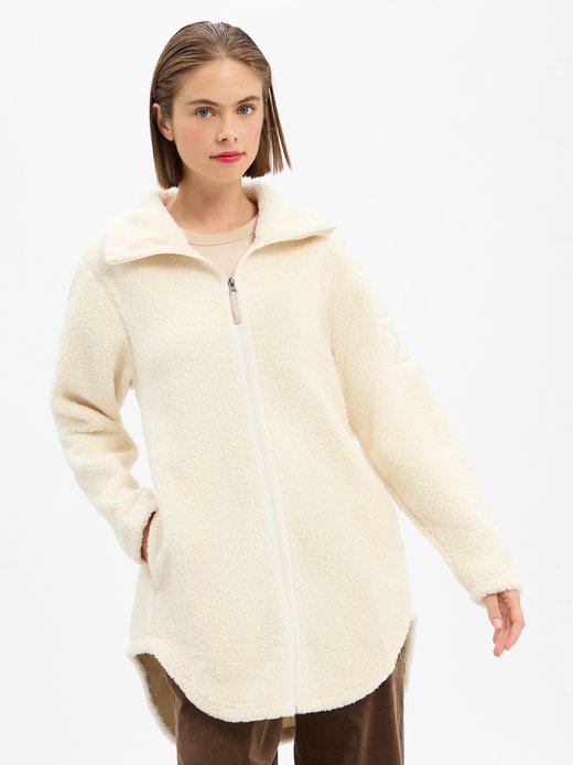 Damen Fleecejacke - Bark