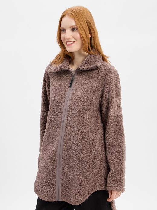 Damen Fleecejacke - Bark