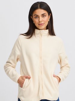 Artikelbild Damen Fleecejacke - FRMILAS von fransa in weiß uni