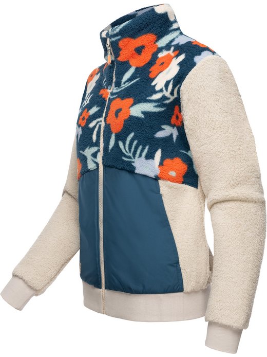 Damen Fleecejacke - Madaras Flower