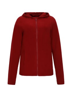Artikelbild Damen Fleecejacke von Faina in bordeaux uni