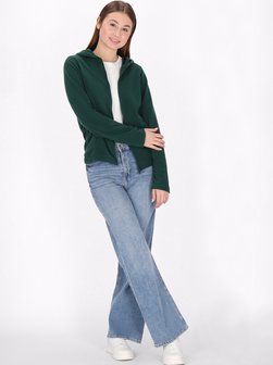 Artikelbild Damen Fleecejacke von MyMo in grün uni