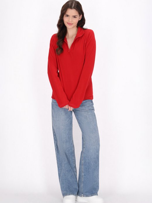 Damen Fleecepullover