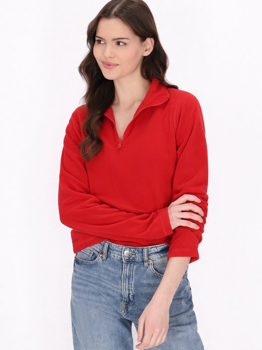 Damen Fleecepullover