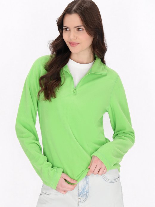 Damen Fleecepullover