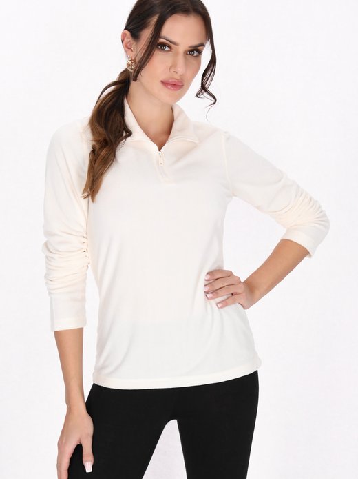 Damen Fleecepullover
