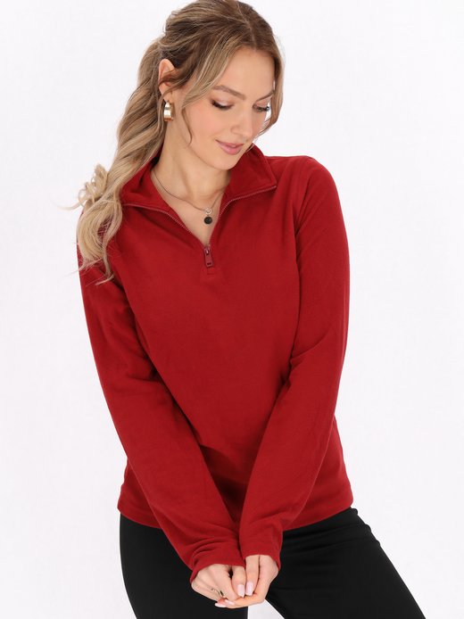 Damen Fleecepullover