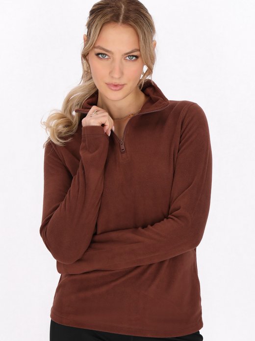 Damen Fleecepullover