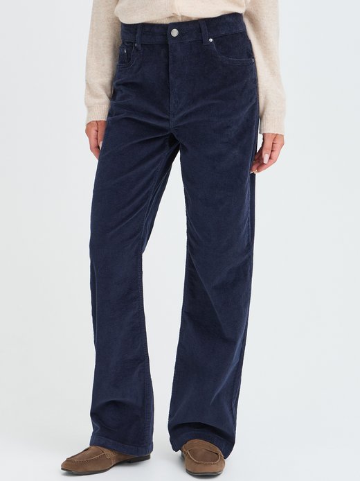Damen Freizeithose BYDASIK Hohe Taille