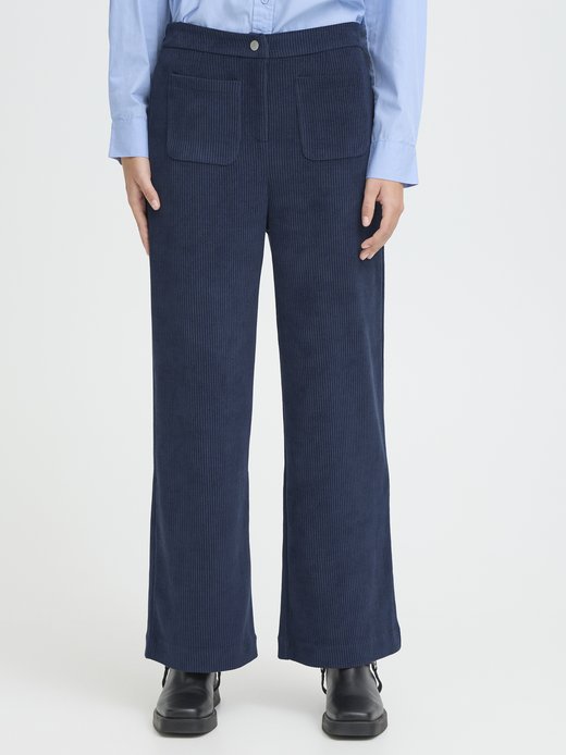 Damen Freizeithose IHKATE Elastische Taille