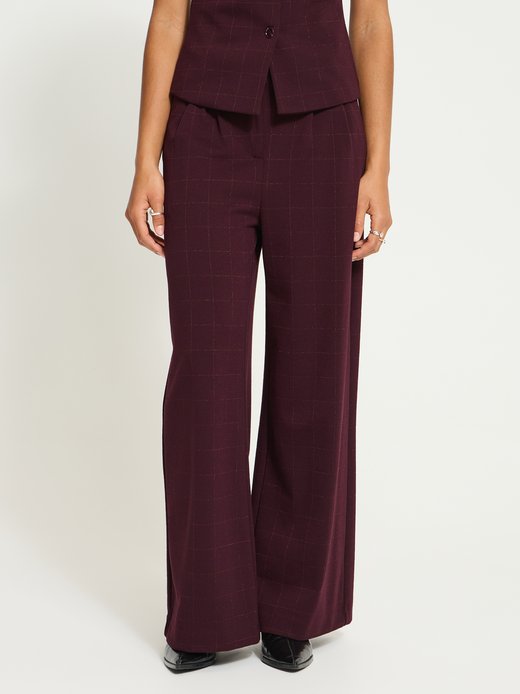 Damen Freizeithose IHKATE Hohe Taille