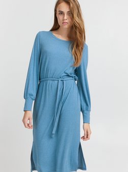 Artikelbild Damen Freizeitkleid - IHKYLA von Ichi in blau uni