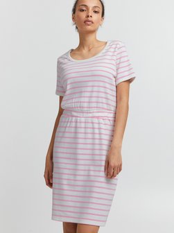 Artikelbild Damen Freizeitkleid - IHLOUISANY von Ichi in pink gestreift