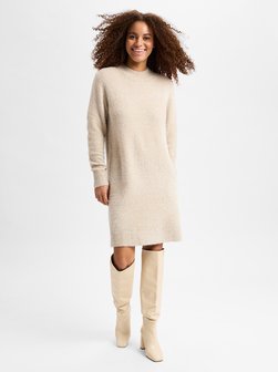 Artikelbild Damen Freizeitkleid - Waletta von Opus in beige silber strukturiert