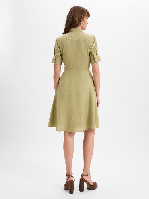 Damen Freizeitkleid - aus Leinen