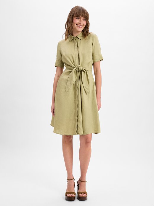 Damen Freizeitkleid - aus Leinen