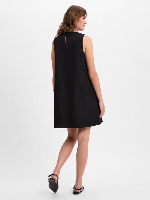 Damen Freizeitkleid mit Leinen-Anteil - Racer