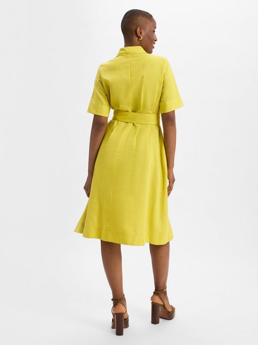 Damen Freizeitkleid mit Leinen-Anteil