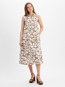 Artikelbild Damen Freizeitkleid von Robe Légère in braun weiß gemustert