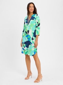 Artikelbild Damen Freizeitkleid von Betty Barclay in gras mehrfarbig gemustert
