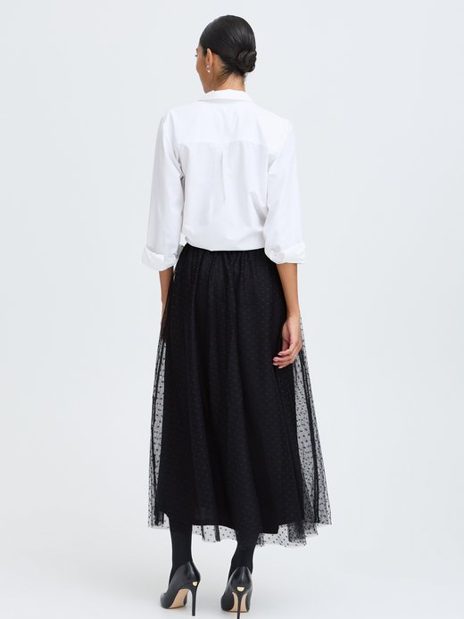 Damen Freizeitrock BYSIRA Hohe Taille