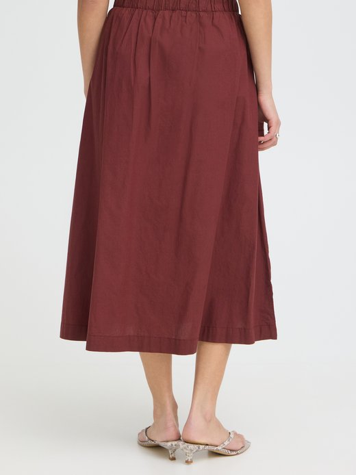 Damen Freizeitrock IHLELAYA Elastische Taille