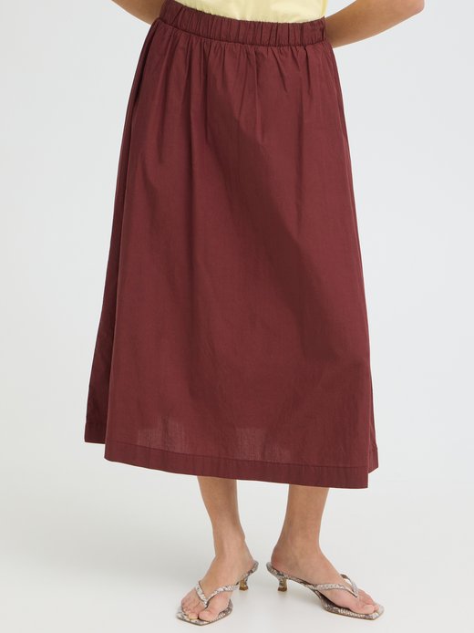 Damen Freizeitrock IHLELAYA Elastische Taille