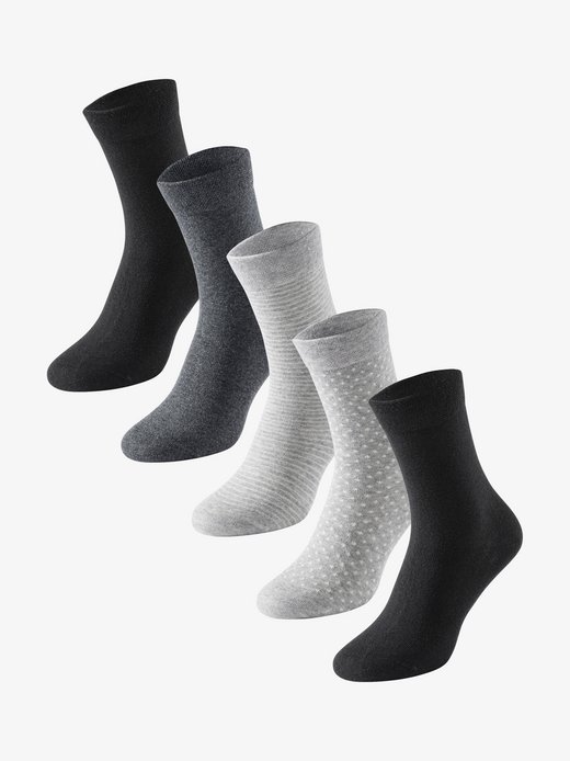 Damen Freizeitsocken  -  5er-Pack Cotton Fit