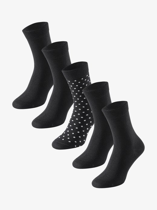 Damen Freizeitsocken  -  5er-Pack Cotton Fit