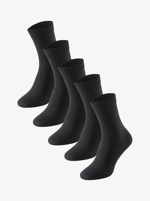 Damen Freizeitsocken  -  5er-Pack Cotton Fit