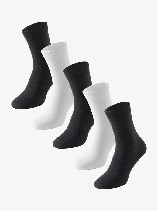 Damen Freizeitsocken  -  5er-Pack Cotton Fit