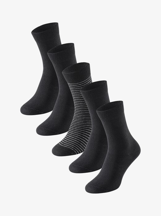 Damen Freizeitsocken  -  5er-Pack Cotton Fit