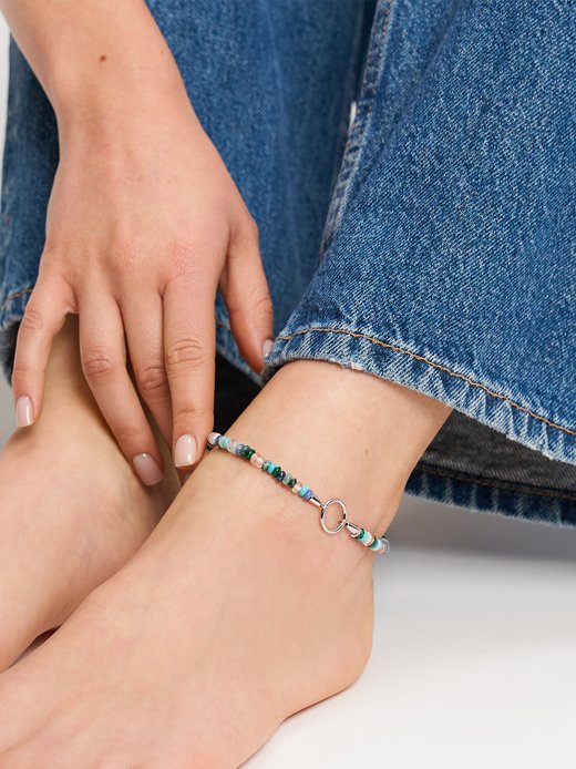 Damen Fußkette  -  All About Beads