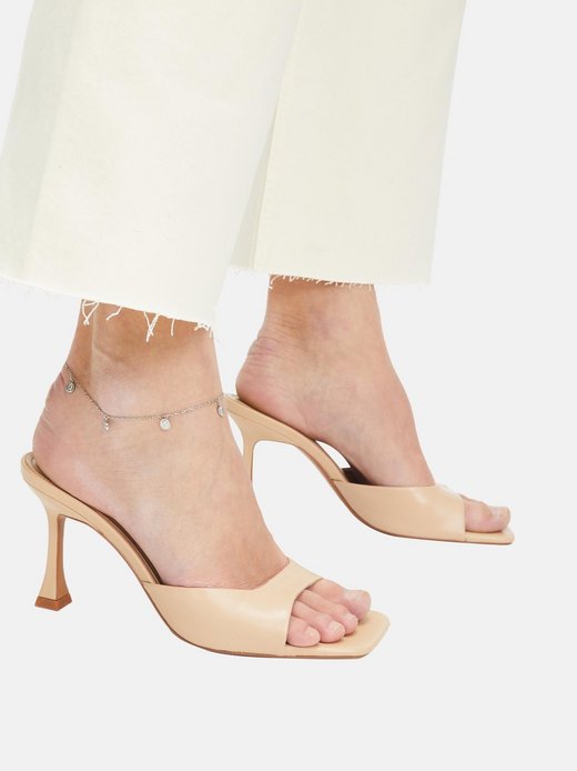 Damen Fußkette  -  Coin