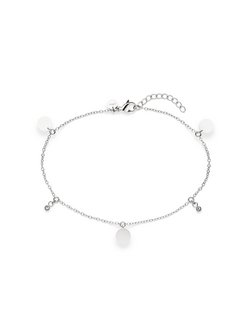 Damen Fußkette  -  Coins