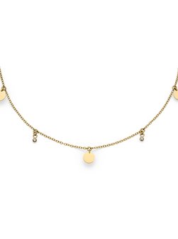 Damen Fußkette  -  Coins