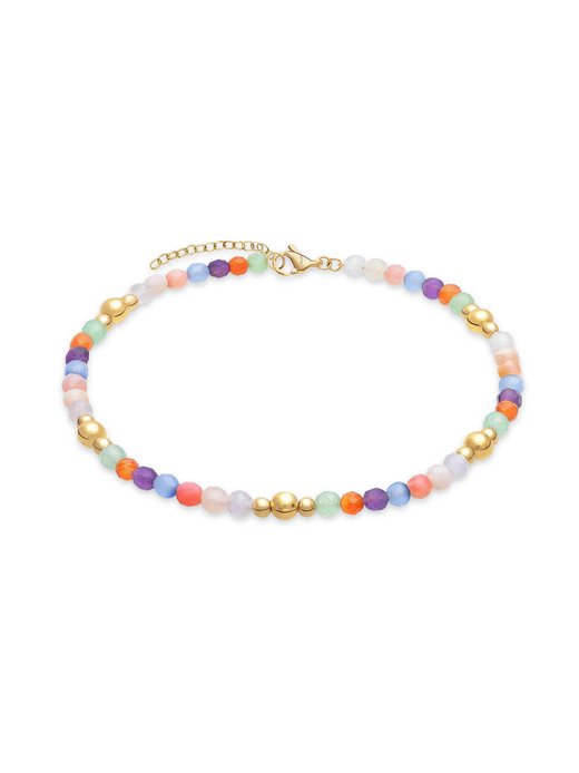 Damen Fußkette  -  Colorful Beads