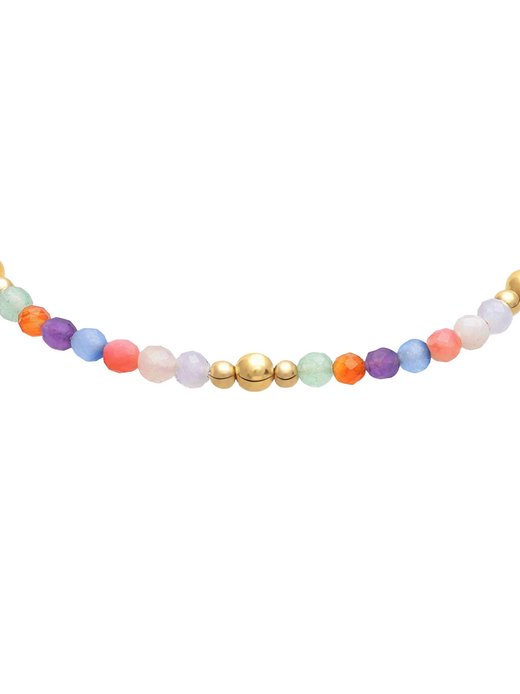 Damen Fußkette  -  Colorful Beads