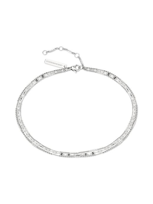 Damen Fußkette  -  Sparkling With Layers