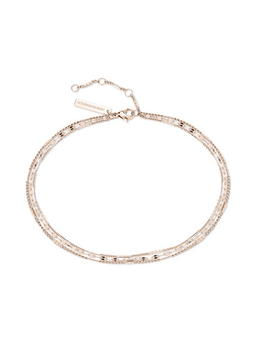 Damen Fußkette  -  Sparkling With Layers