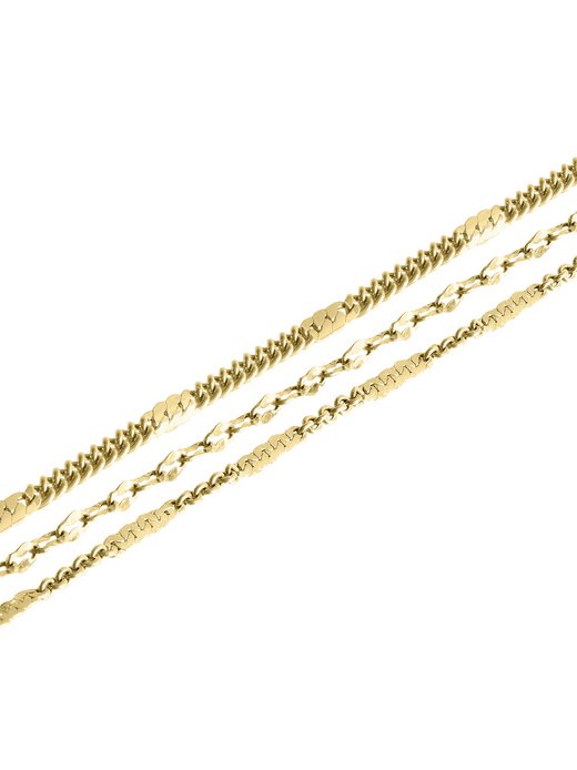 Damen Fußkette  -  Sparkling With Layers