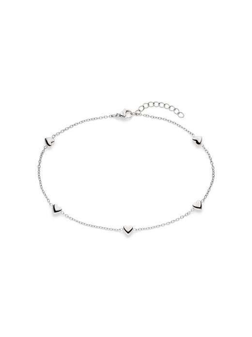Damen Fußkette  -  Tiny Hearts