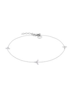 Artikelbild Damen Fußkette von Tamaris in silber uni